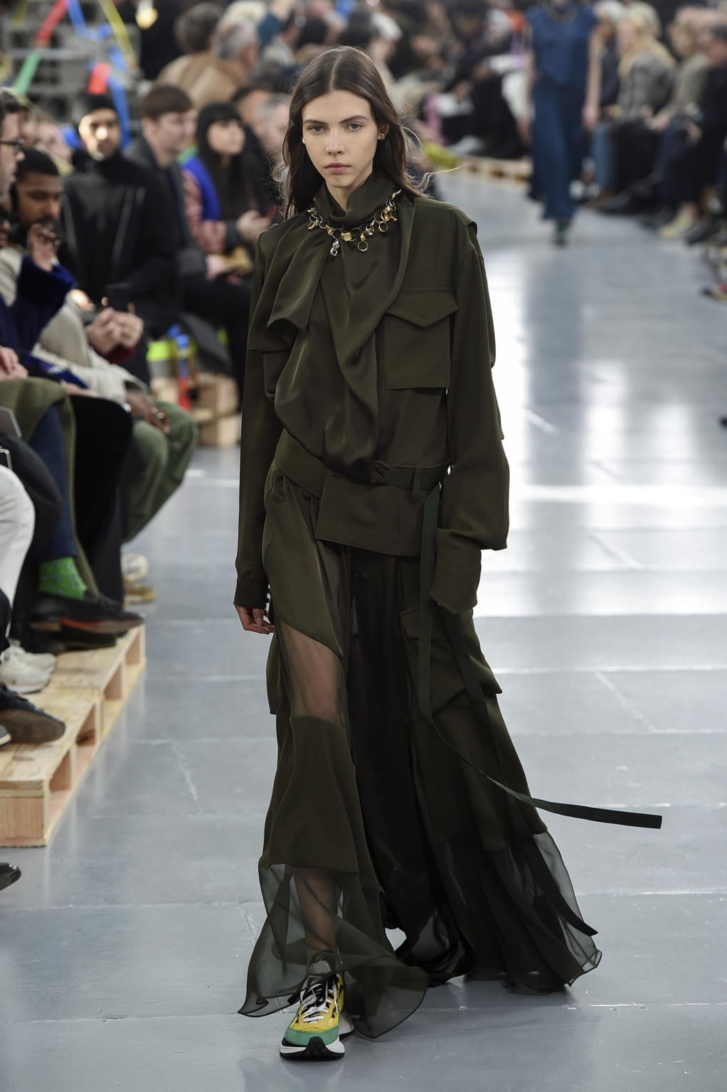 Fashion Week Paris Fall/Winter 2020 look 46 de la collection Sacai menswear