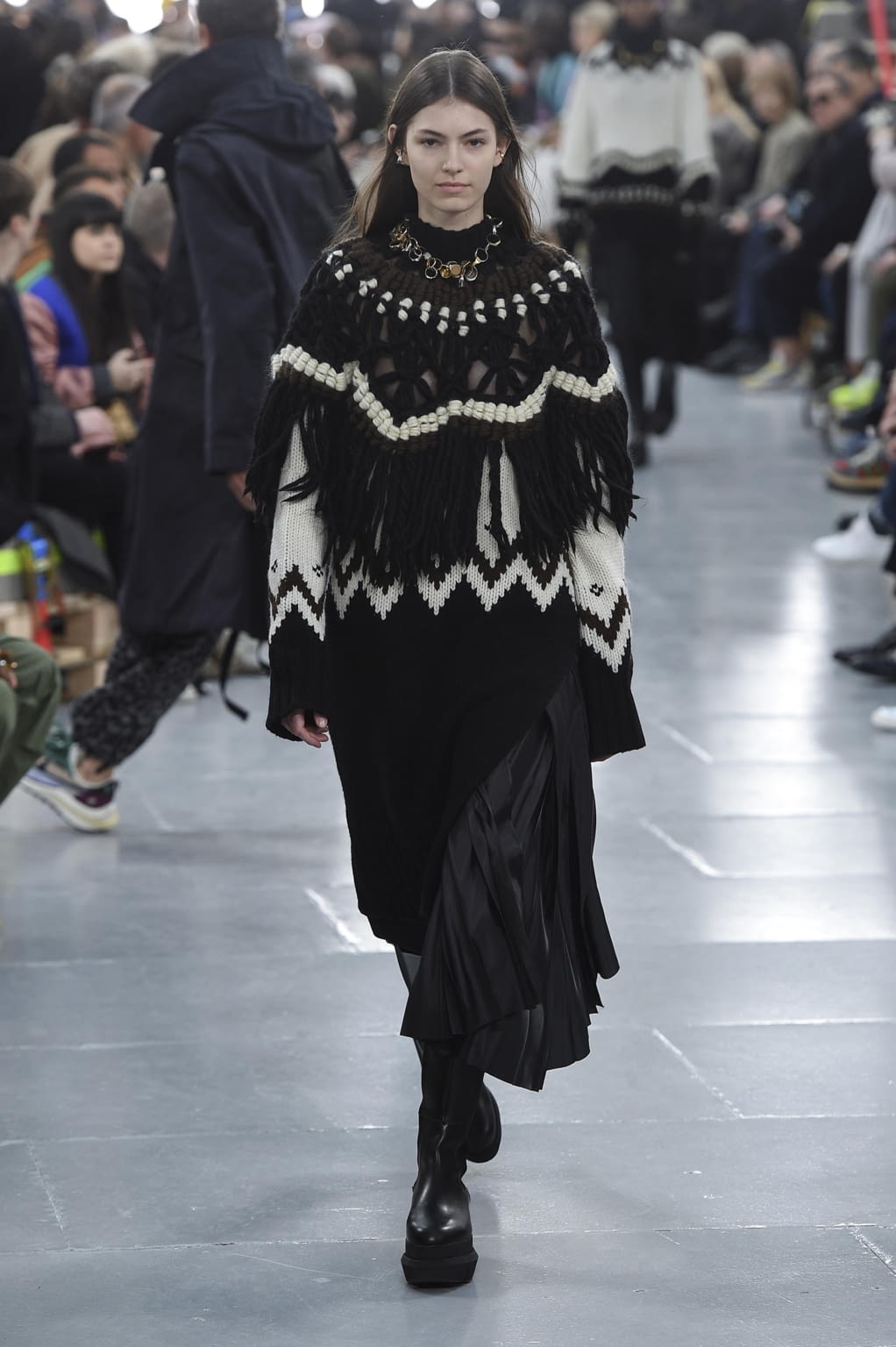 Fashion Week Paris Fall/Winter 2020 look 58 de la collection Sacai menswear