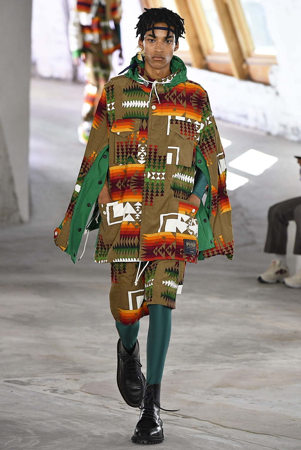 Fashion Week Paris Spring/Summer 2019 look 5 from the Sacai collection menswear