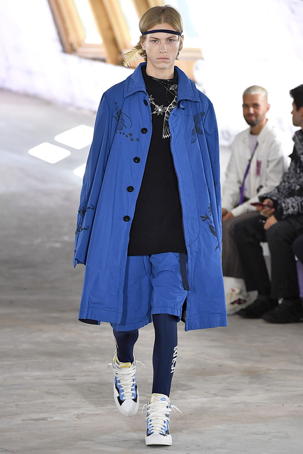 Fashion Week Paris Spring/Summer 2019 look 10 from the Sacai collection 男装