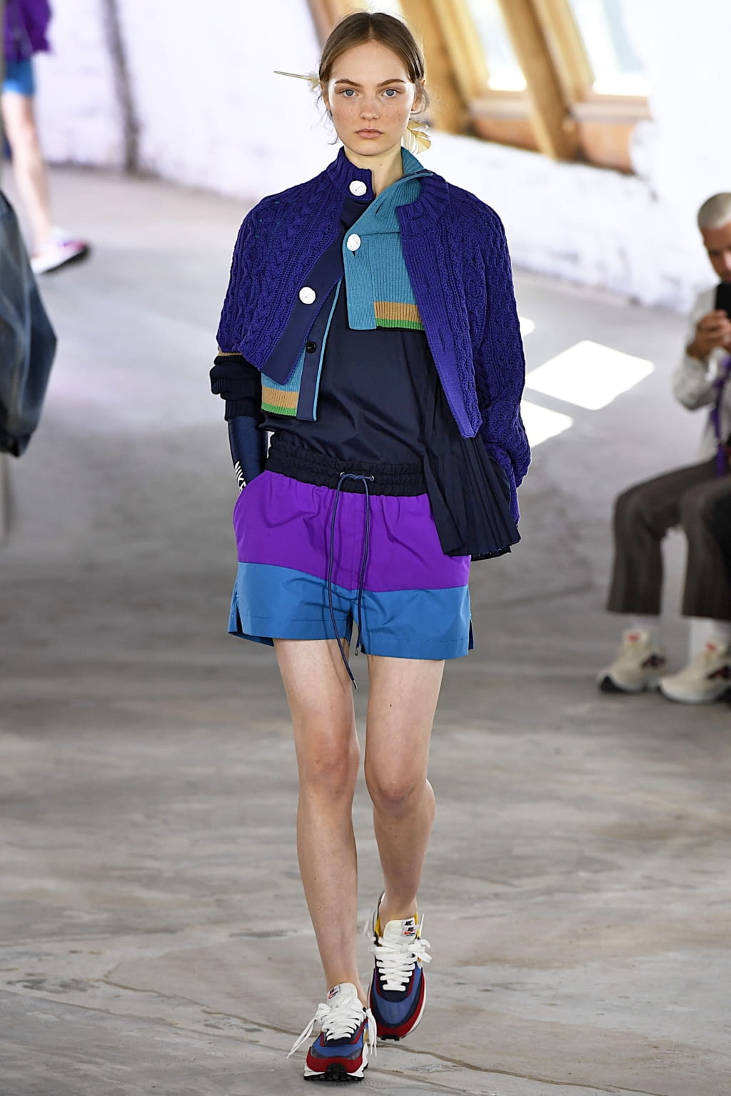 Fashion Week Paris Spring/Summer 2019 look 28 from the Sacai collection menswear