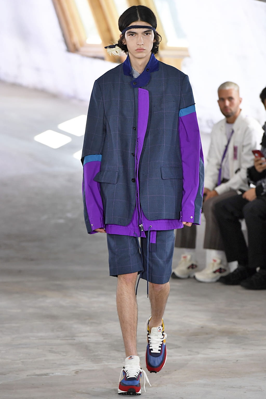 Fashion Week Paris Spring/Summer 2019 look 31 from the Sacai collection 男装