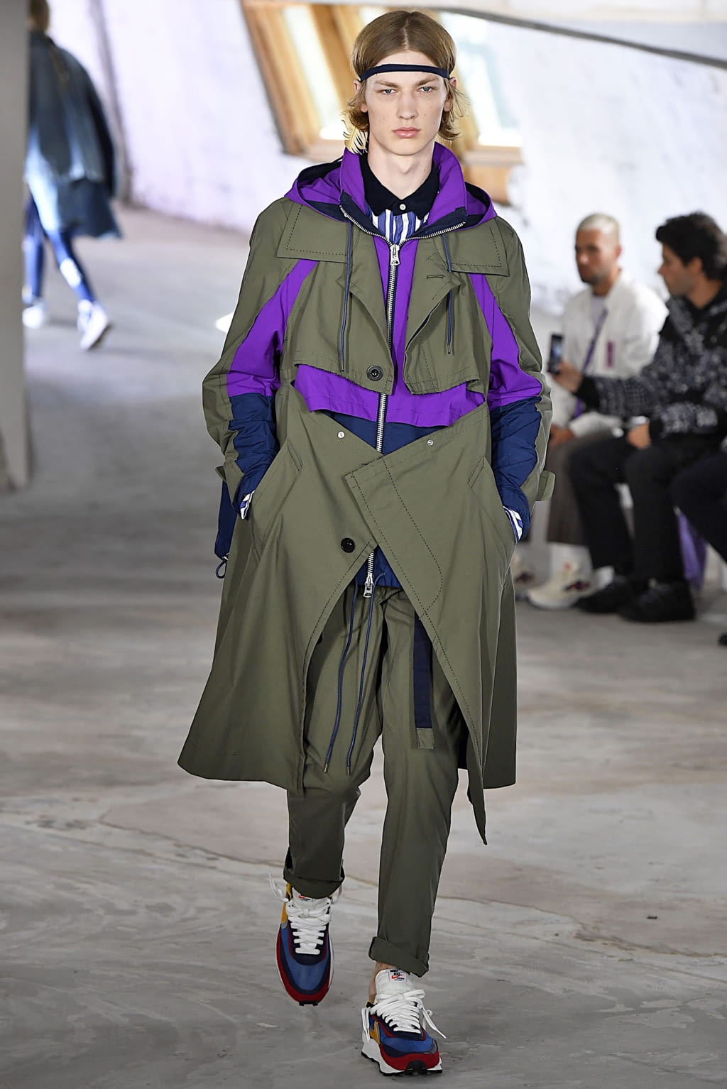 Fashion Week Paris Spring/Summer 2019 look 32 from the Sacai collection menswear