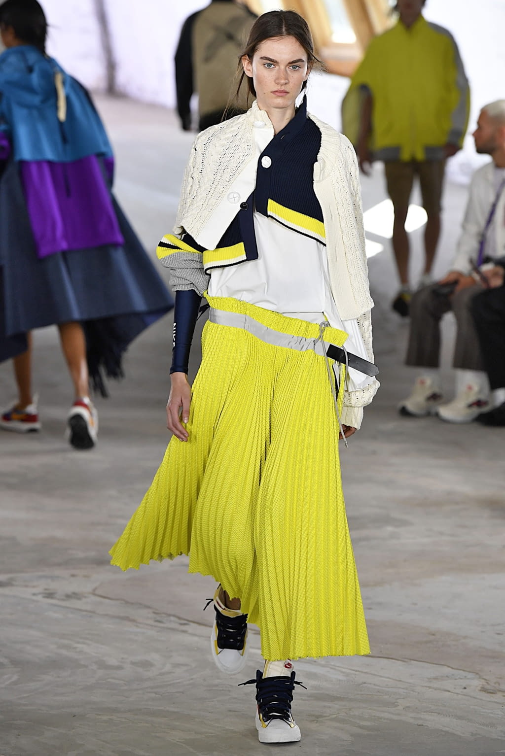 Fashion Week Paris Spring/Summer 2019 look 34 from the Sacai collection 男装