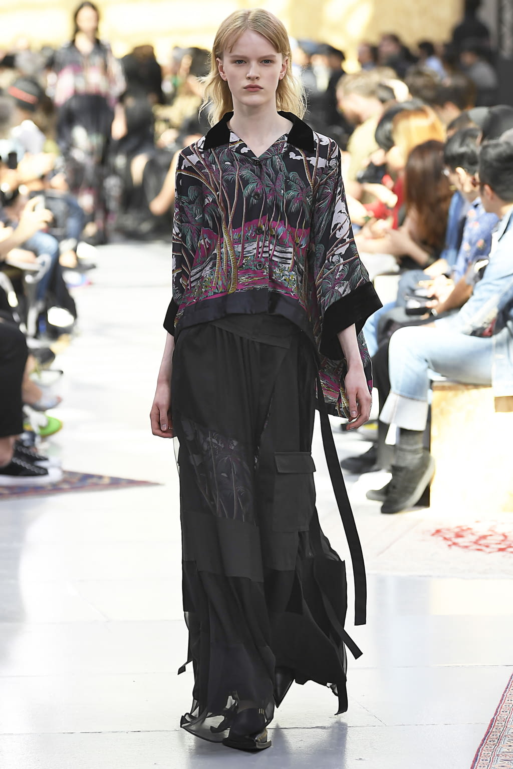 Fashion Week Paris Spring/Summer 2020 look 55 de la collection Sacai menswear