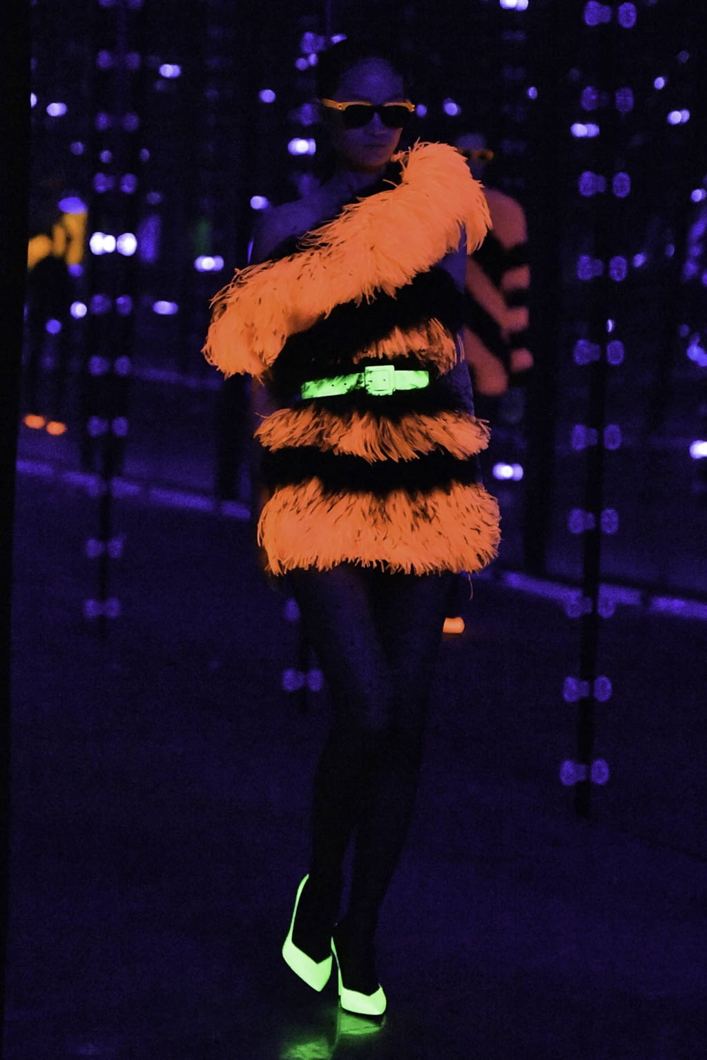 Fashion Week Paris Fall/Winter 2019 look 95 from the Saint Laurent collection womenswear