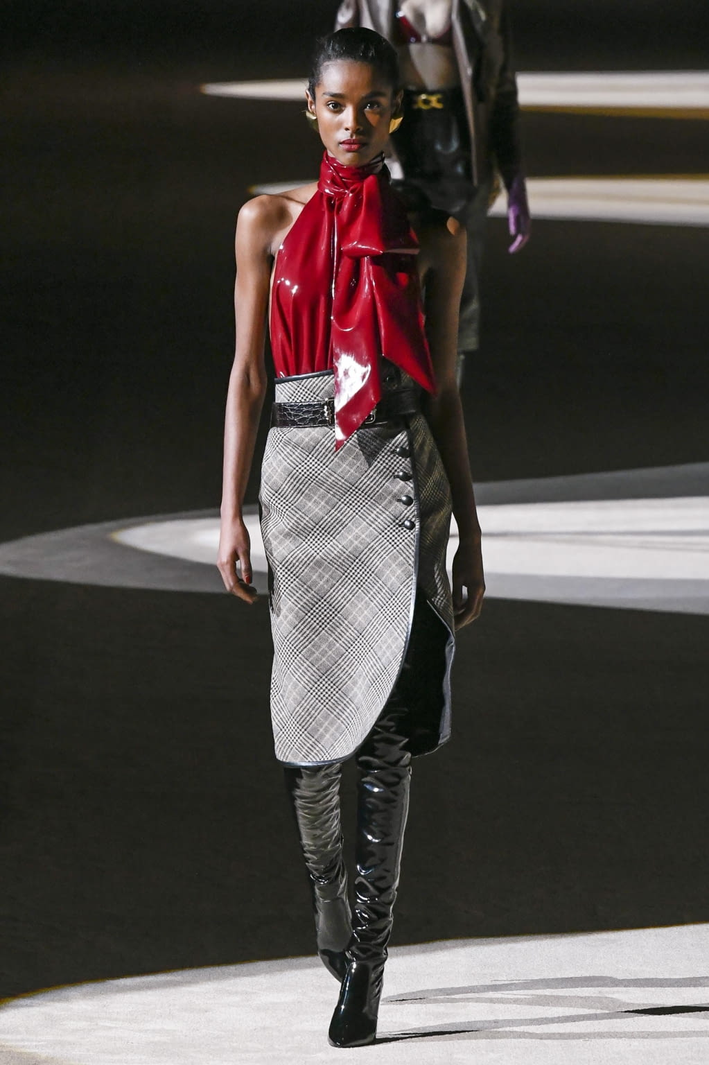 Fashion Week Paris Fall/Winter 2020 look 20 de la collection Saint Laurent womenswear