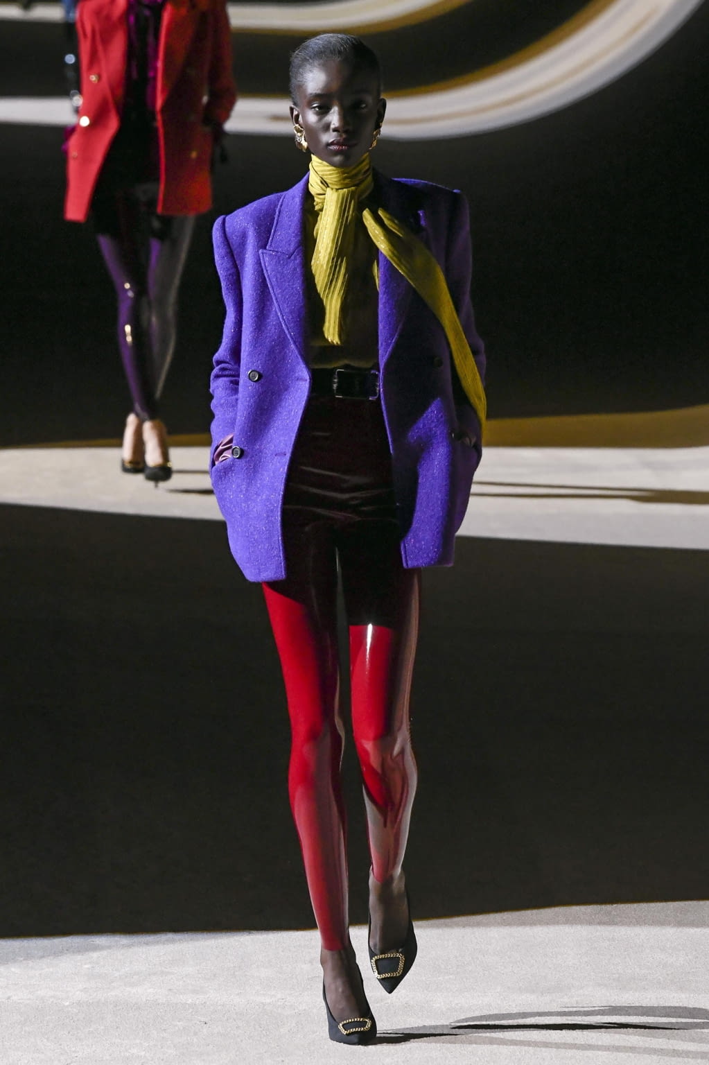Fashion Week Paris Fall/Winter 2020 look 35 de la collection Saint Laurent womenswear