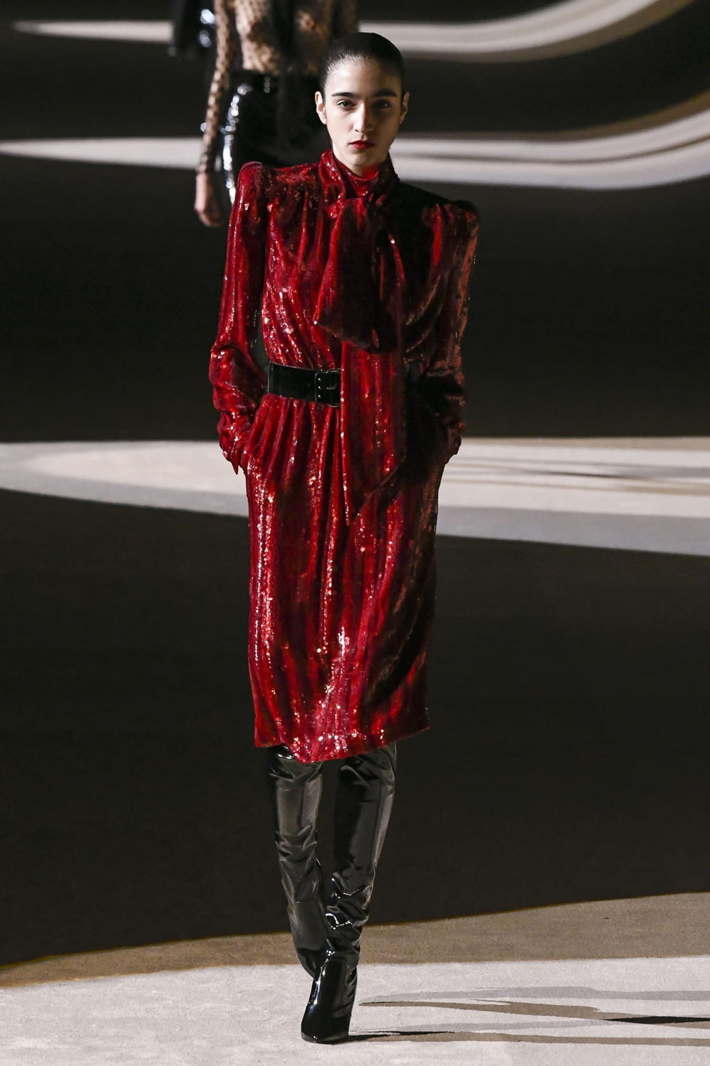 Fashion Week Paris Fall/Winter 2020 look 55 de la collection Saint Laurent womenswear