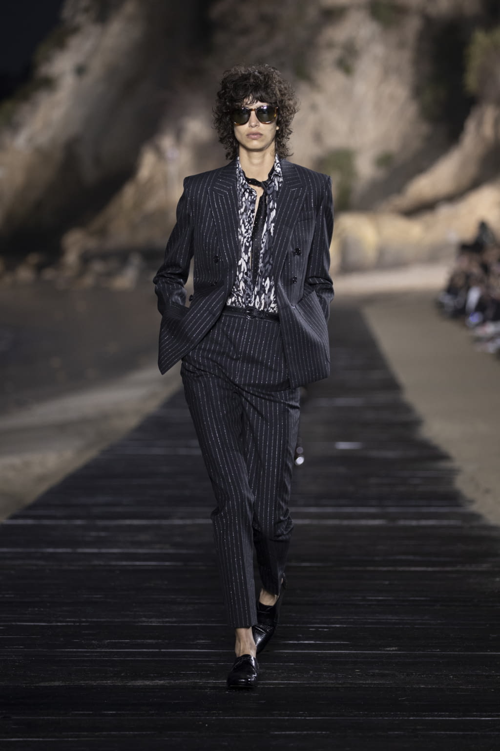 Fashion Week Paris Spring/Summer 2020 look 18 from the Saint Laurent collection menswear
