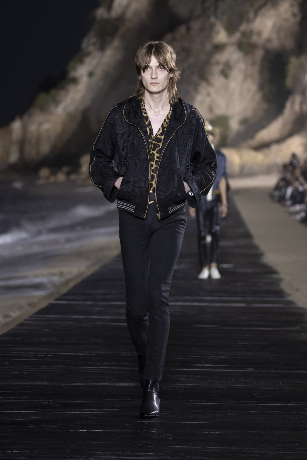 Fashion Week Paris Spring/Summer 2020 look 28 from the Saint Laurent collection menswear