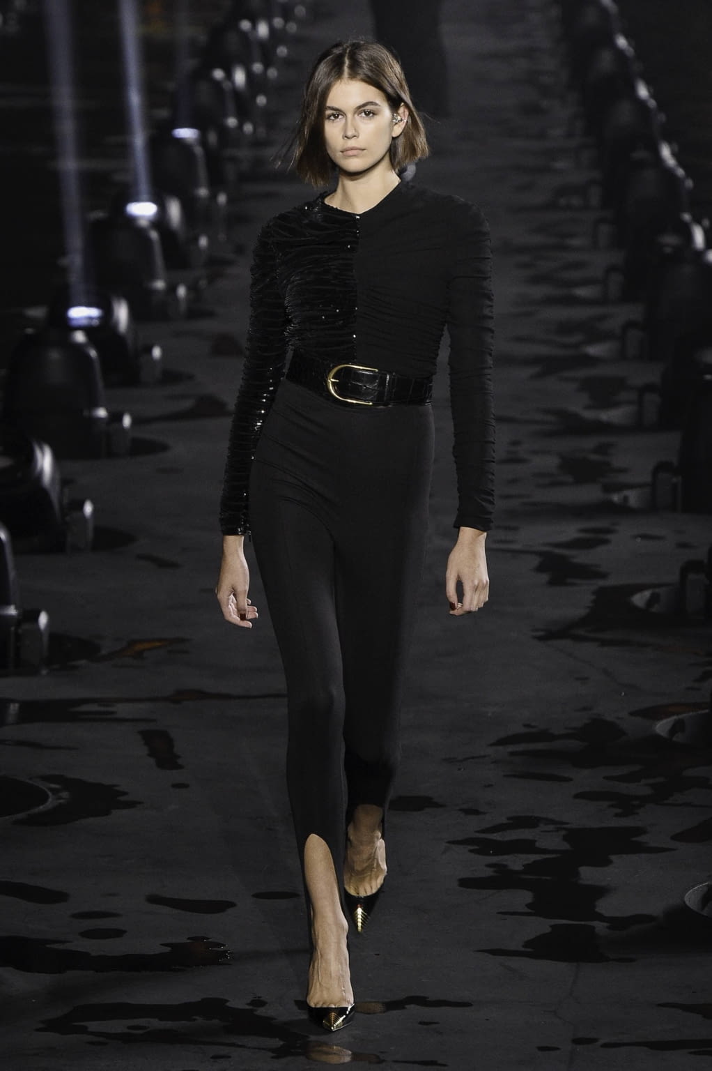 Fashion Week Paris Spring/Summer 2020 look 49 from the Saint Laurent collection womenswear