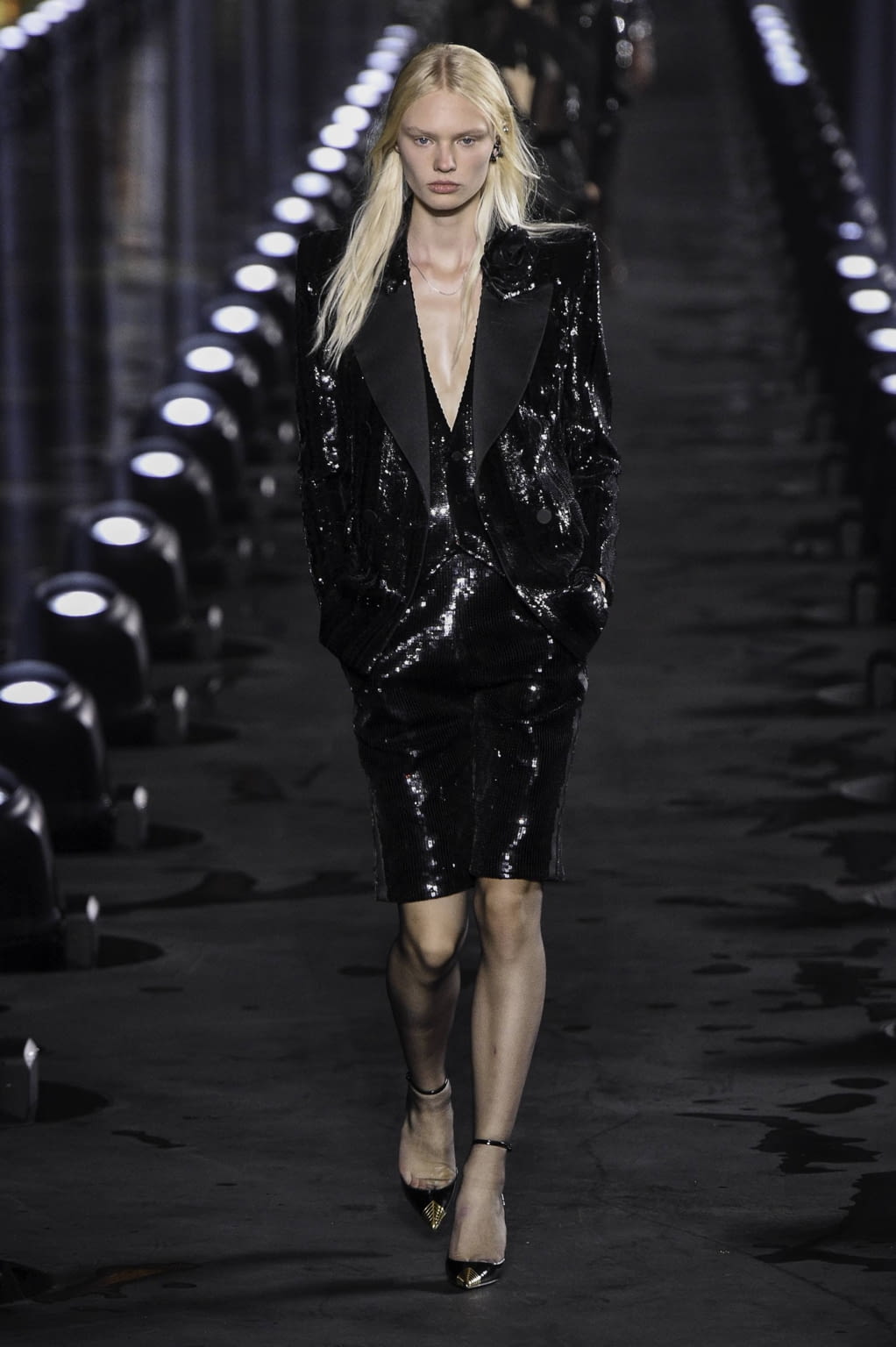 Fashion Week Paris Spring/Summer 2020 look 52 from the Saint Laurent collection womenswear