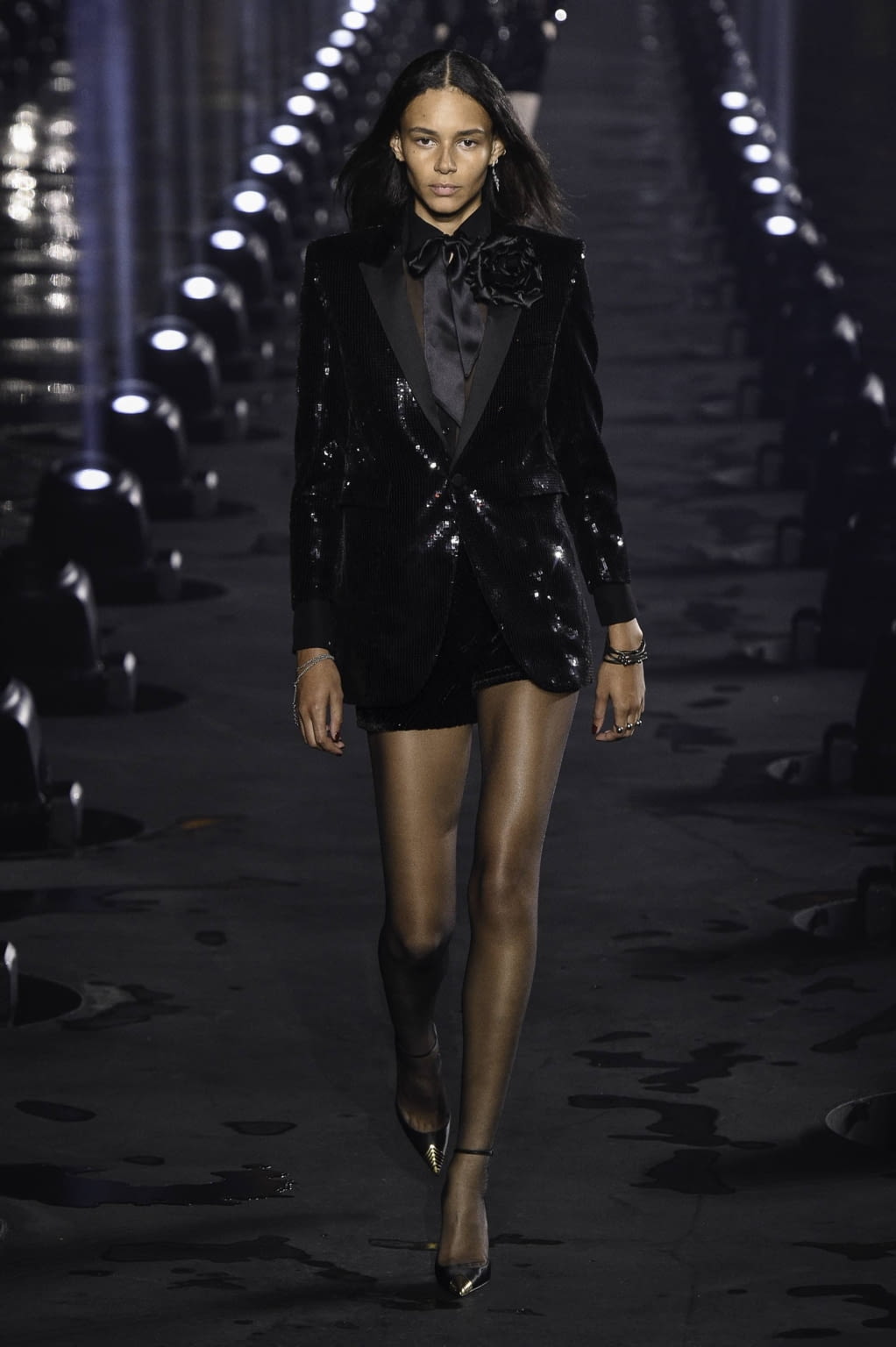Fashion Week Paris Spring/Summer 2020 look 81 from the Saint Laurent collection womenswear