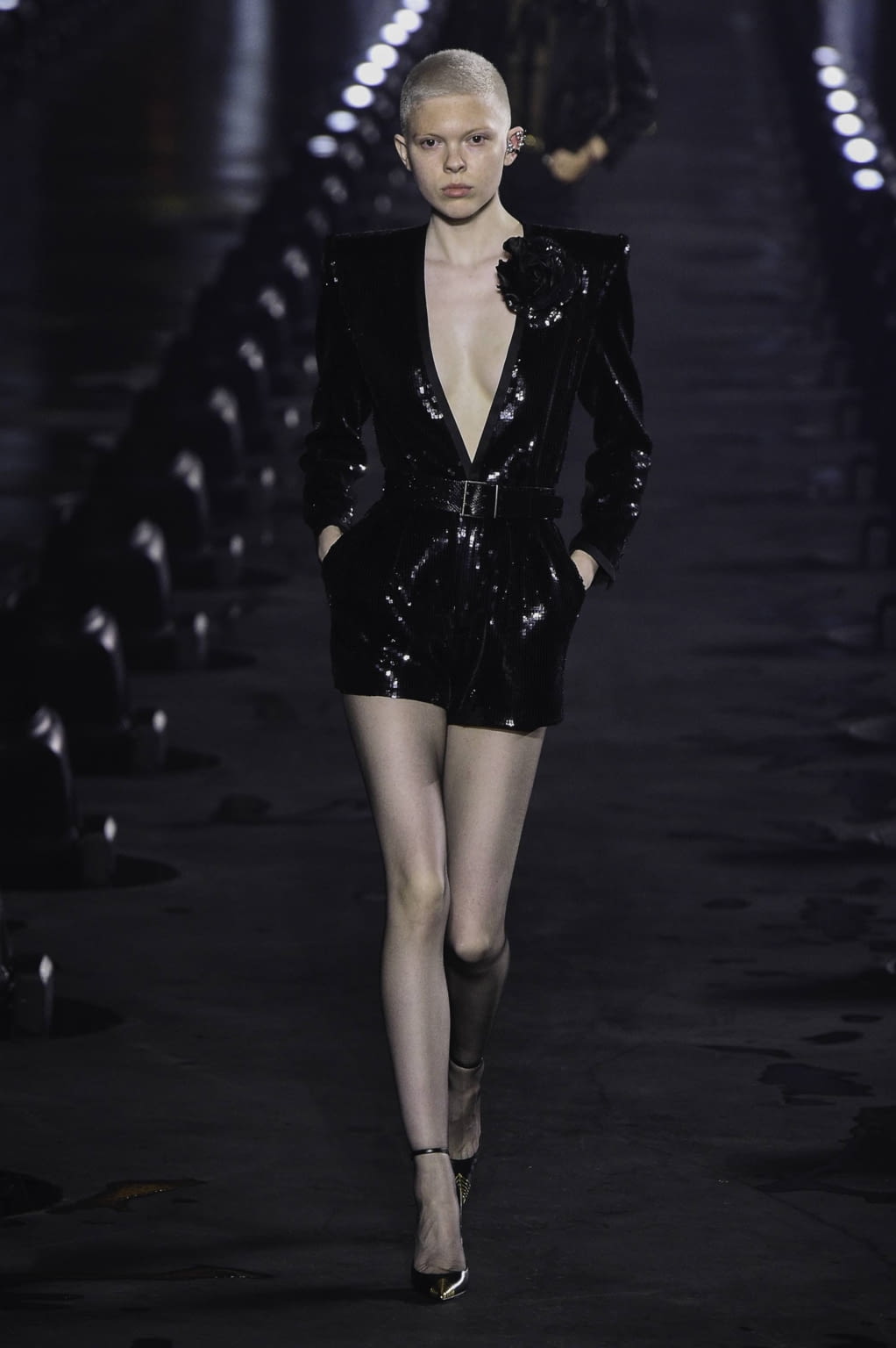 Fashion Week Paris Spring/Summer 2020 look 82 from the Saint Laurent collection womenswear