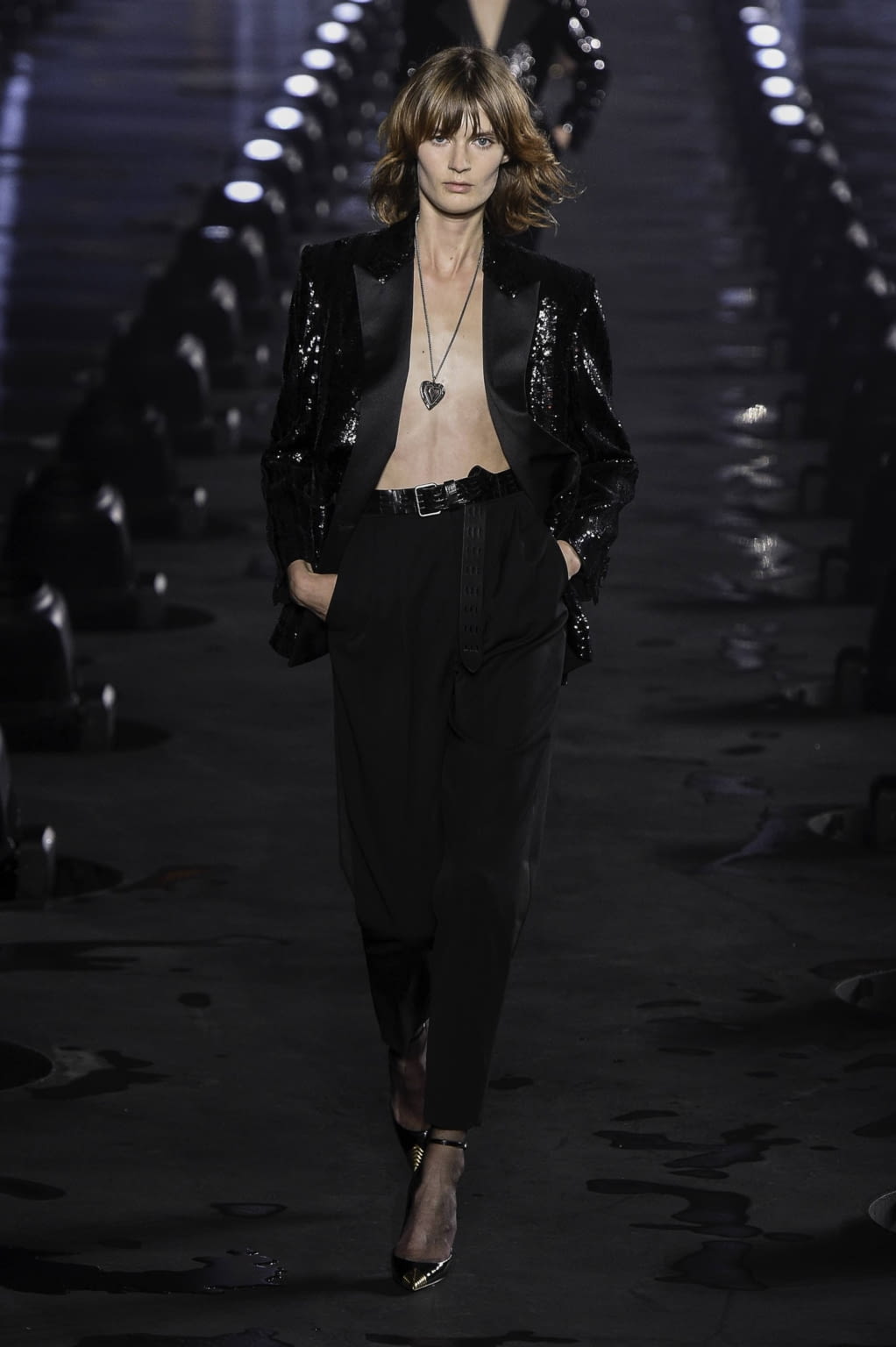 Fashion Week Paris Spring/Summer 2020 look 85 from the Saint Laurent collection womenswear