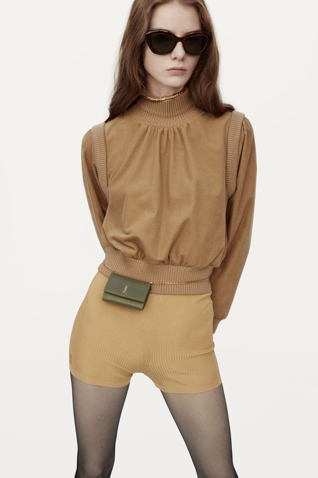 Fashion Week Paris Spring/Summer 2021 look 58 from the Saint Laurent collection womenswear