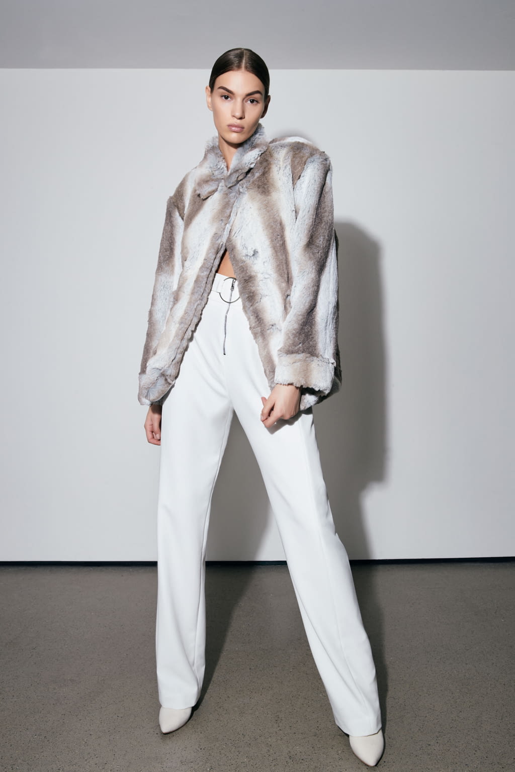 Fashion Week New York Pre-Fall 2019 look 4 from the LaPointe collection womenswear