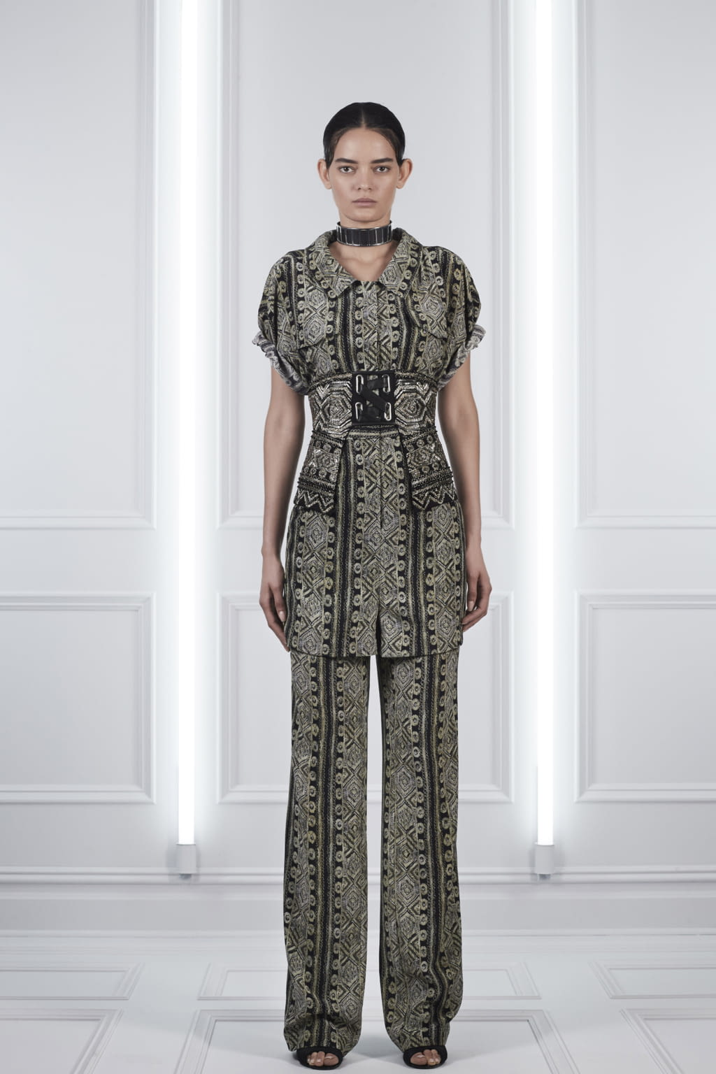 Fashion Week New York Resort 2018 look 5 from the LaPointe collection womenswear