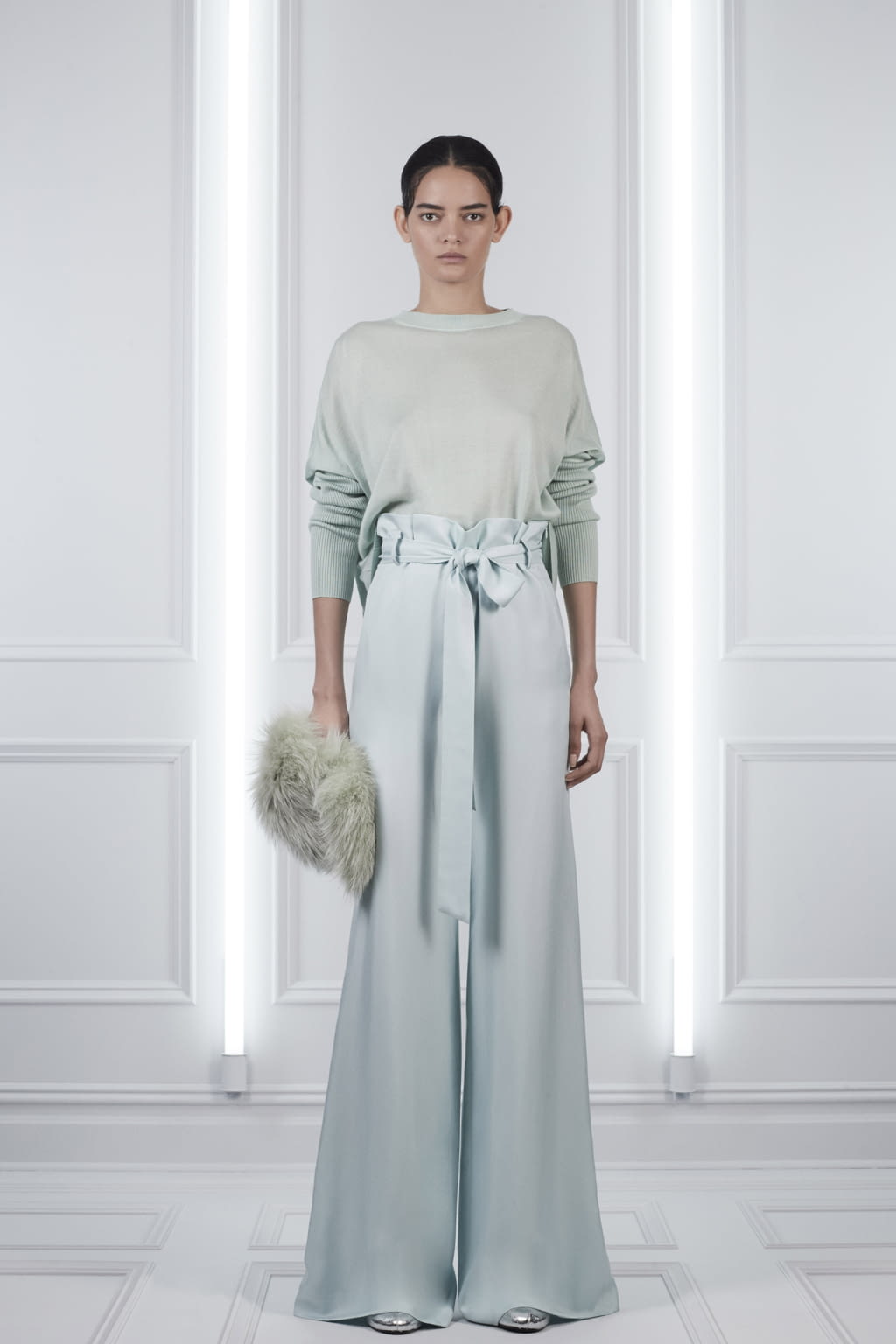 Fashion Week New York Resort 2018 look 10 from the LaPointe collection womenswear