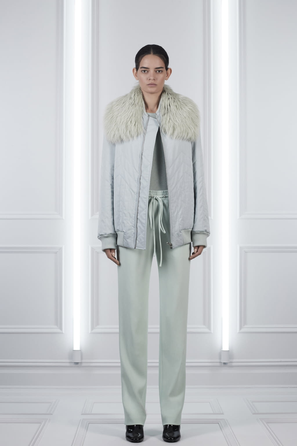 Fashion Week New York Resort 2018 look 12 from the LaPointe collection womenswear
