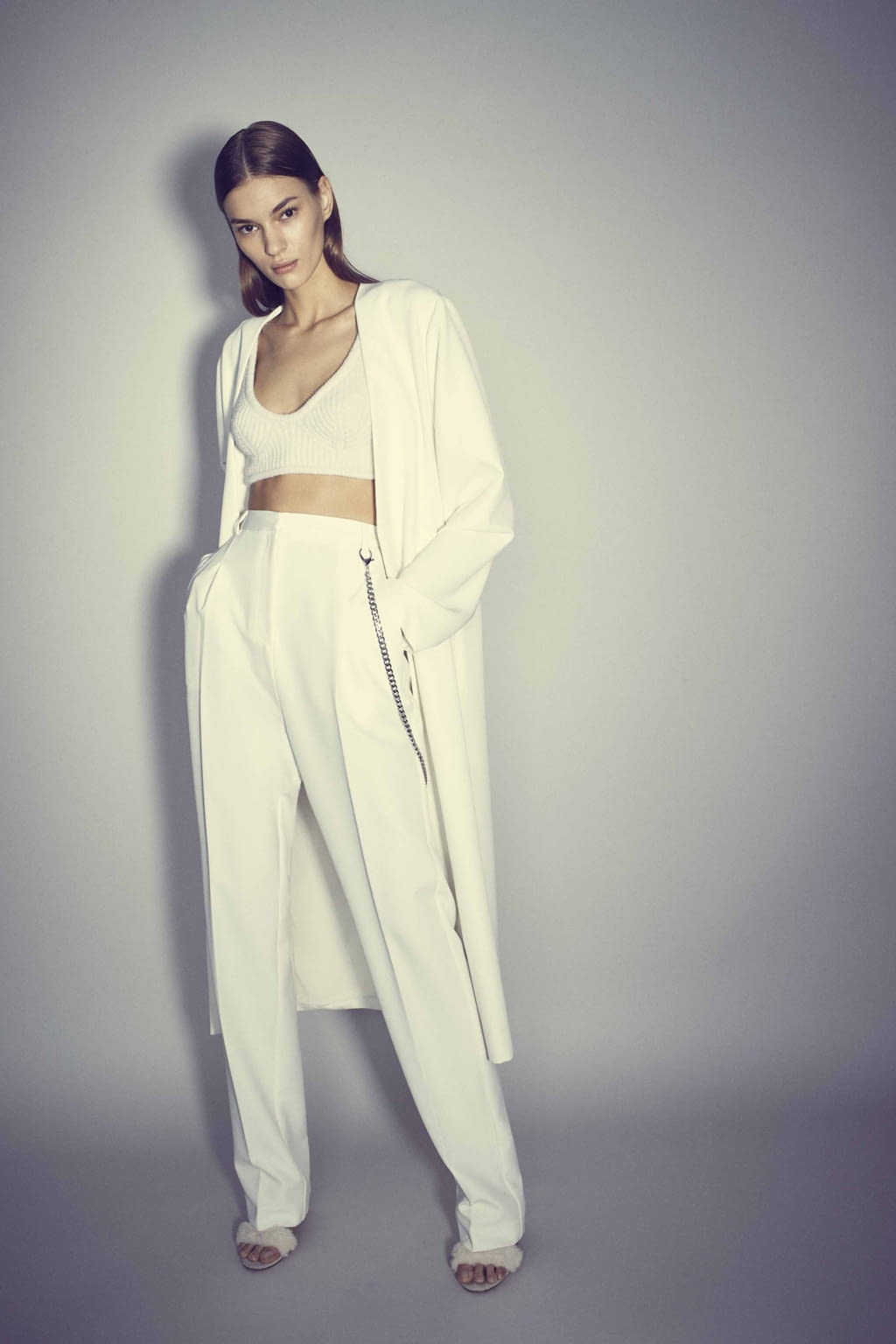 Fashion Week New York Resort 2019 look 1 from the LaPointe collection womenswear