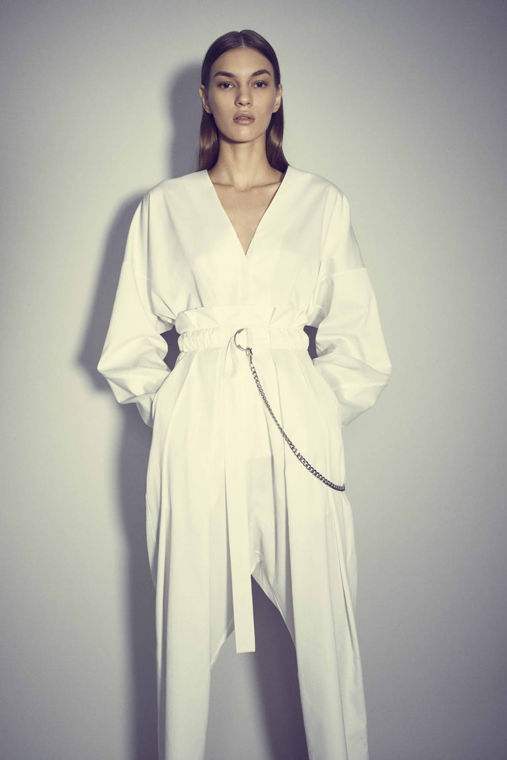 Fashion Week New York Resort 2019 look 2 de la collection LaPointe womenswear