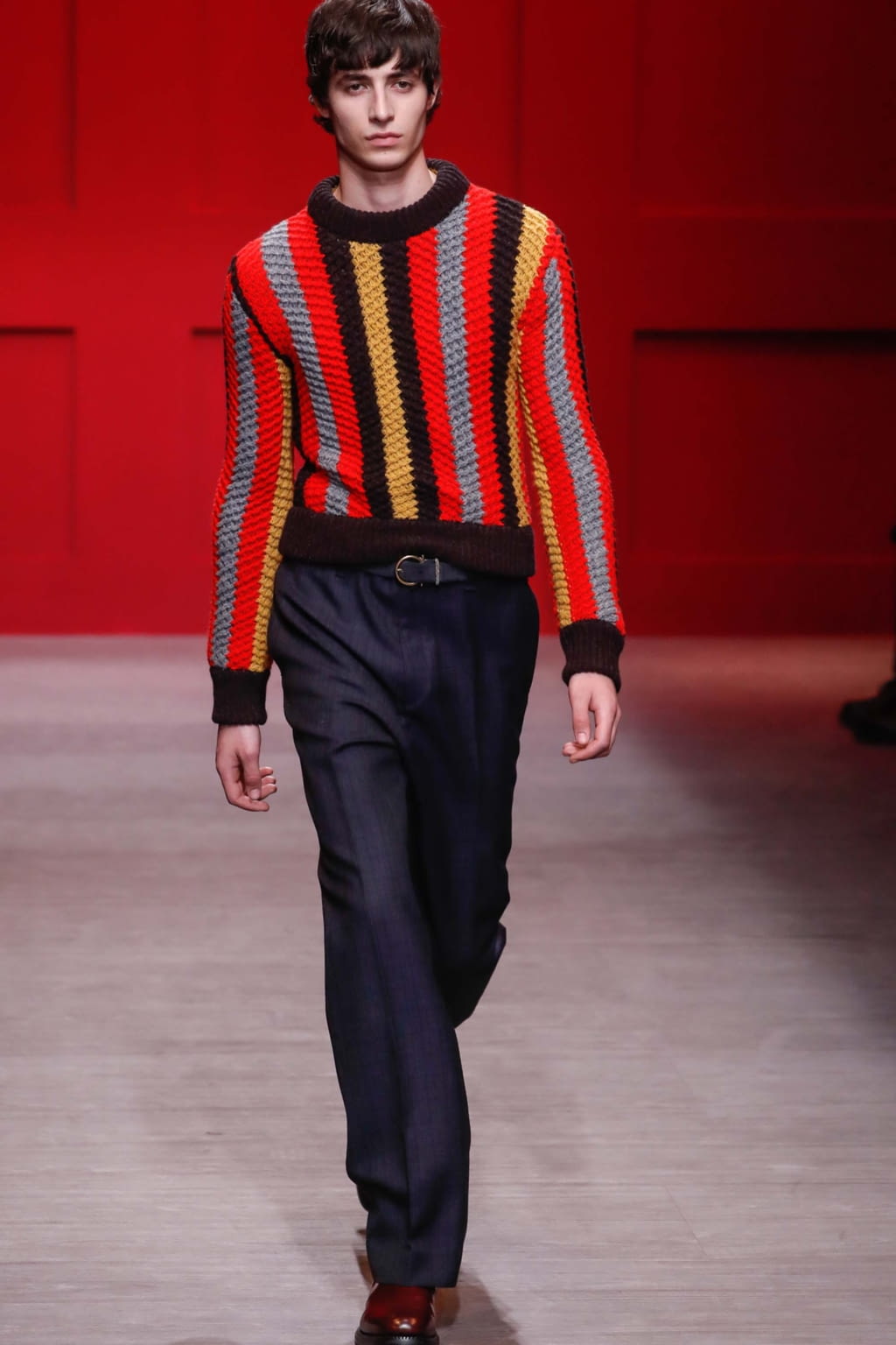 Fashion Week Milan Fall/Winter 2018 look 38 from the Ferragamo collection 女装