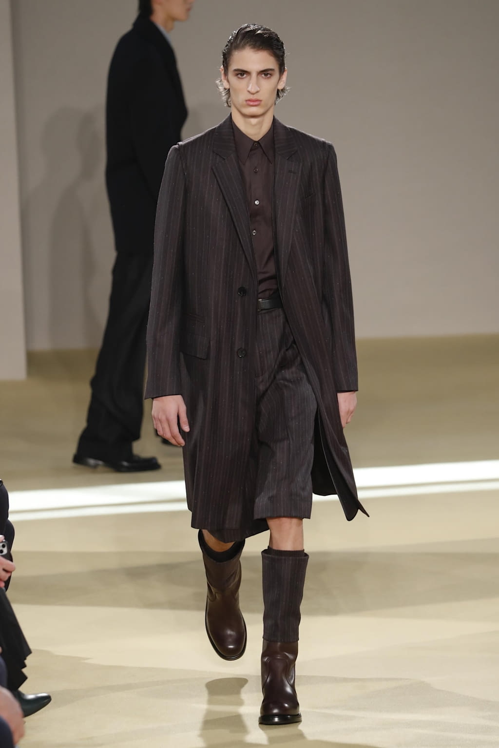 Fashion Week Milan Fall/Winter 2020 look 8 from the Ferragamo collection 男装