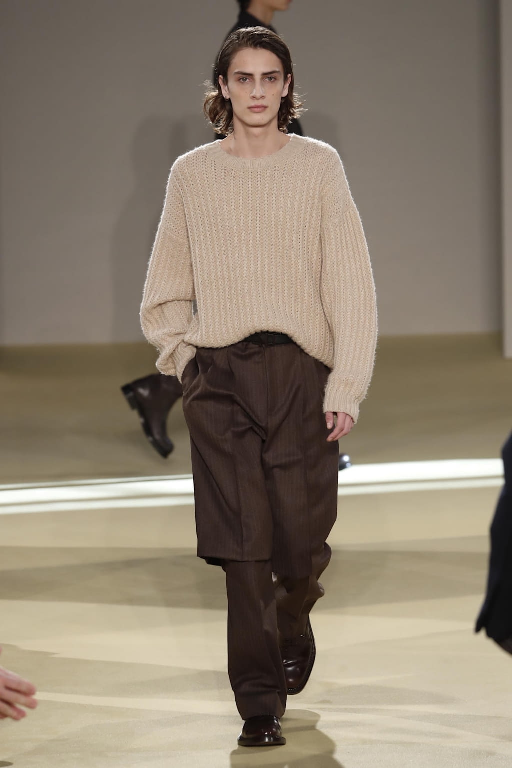 Fashion Week Milan Fall/Winter 2020 look 10 from the Ferragamo collection 男装
