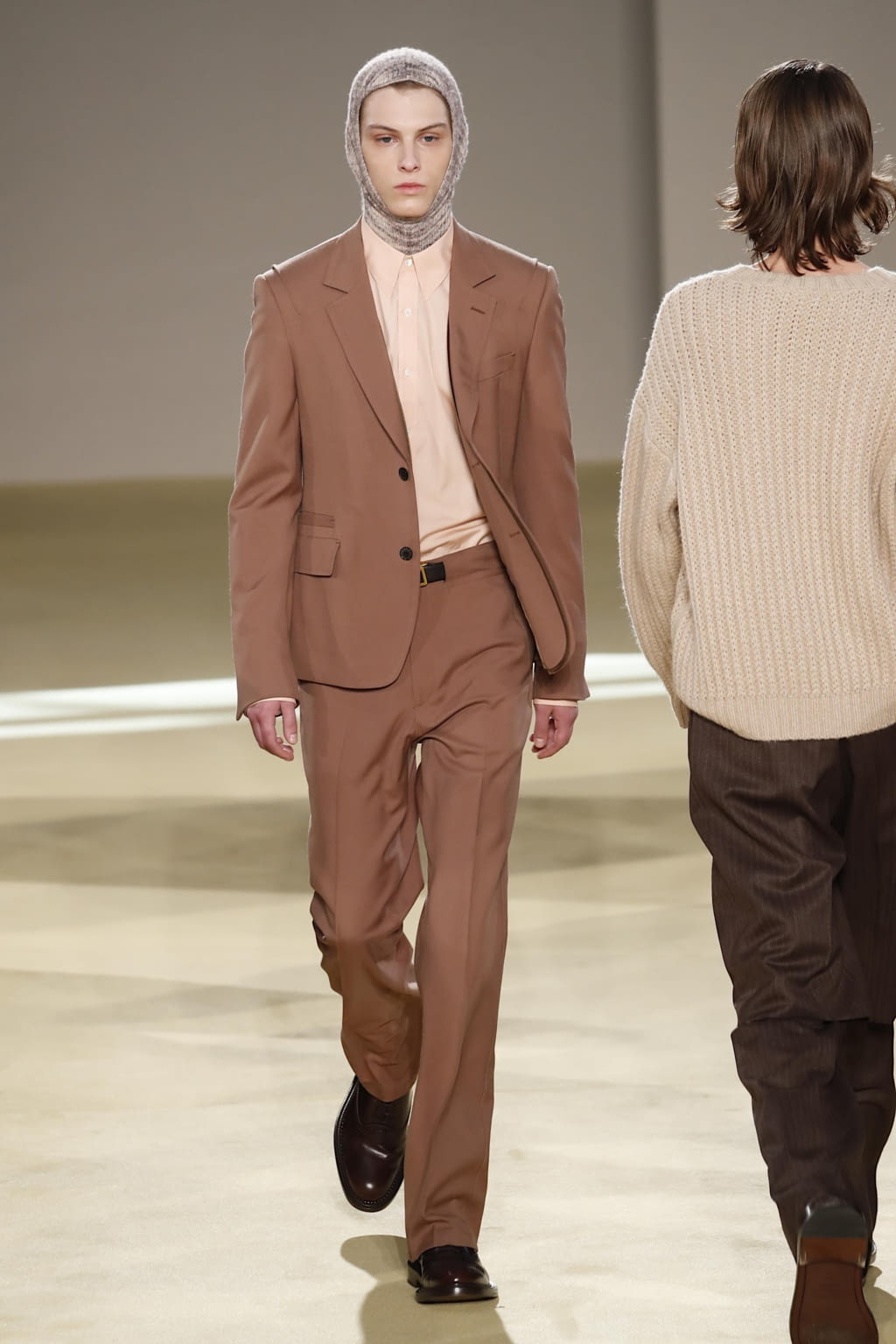 Fashion Week Milan Fall/Winter 2020 look 15 de la collection Ferragamo menswear