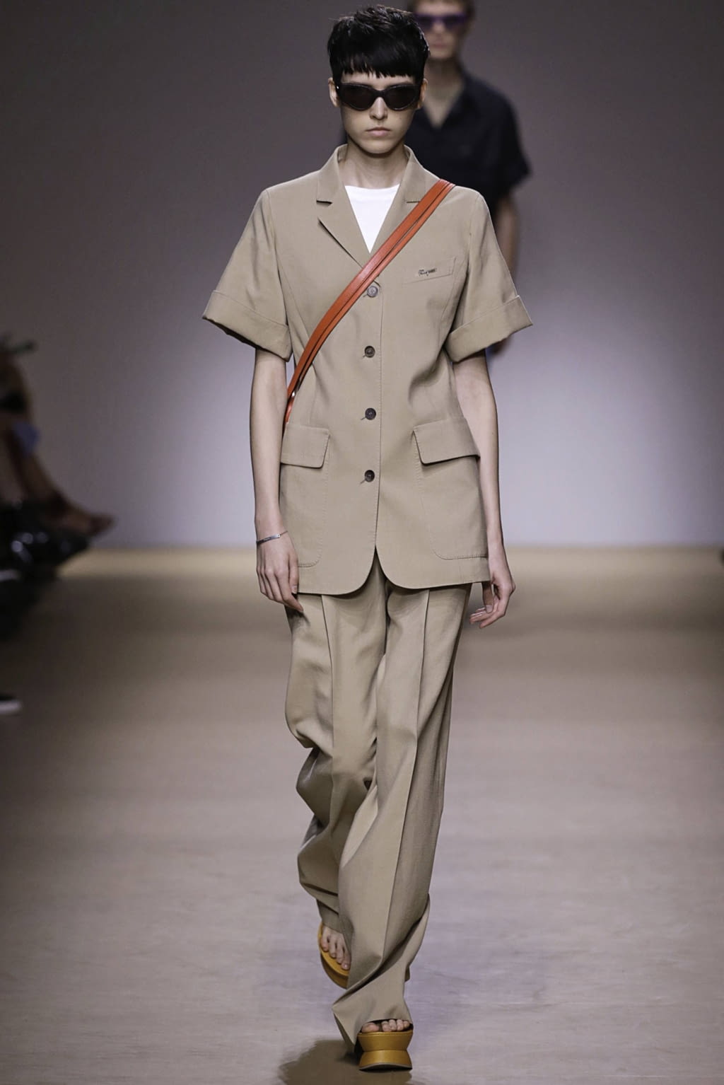 Fashion Week Milan Spring/Summer 2019 look 46 from the Ferragamo collection womenswear