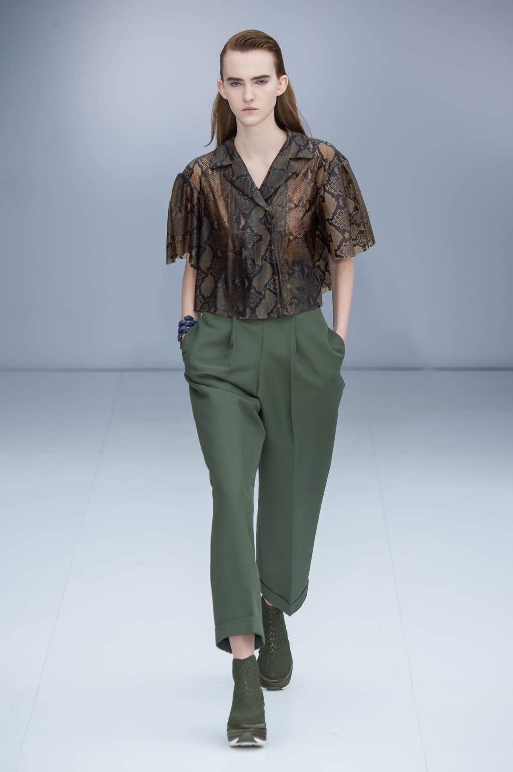 Fashion Week Milan Spring/Summer 2017 look 42 de la collection Ferragamo womenswear