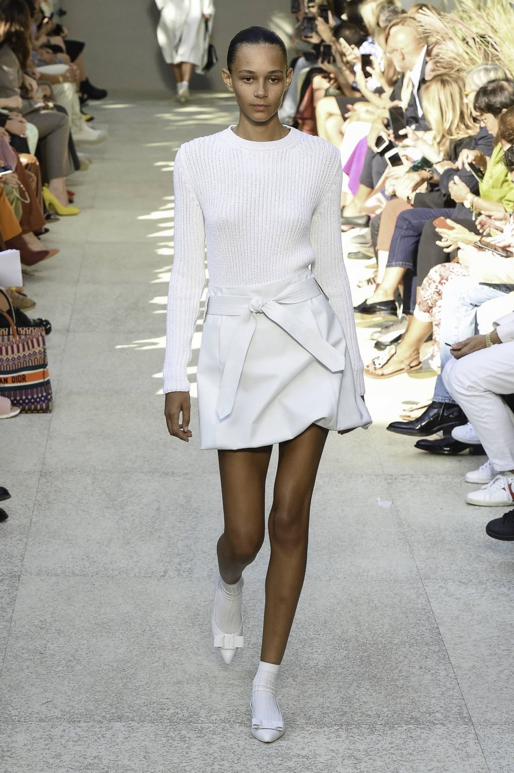 Fashion Week Milan Spring/Summer 2020 look 1 from the Ferragamo collection womenswear