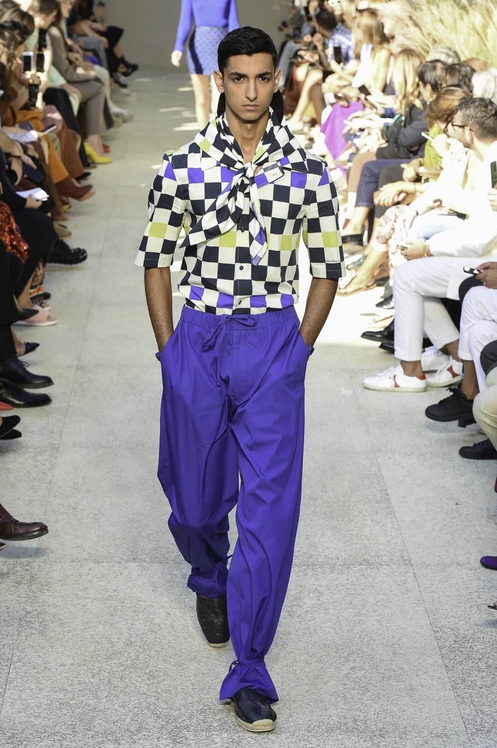 Fashion Week Milan Spring/Summer 2020 look 24 from the Ferragamo collection womenswear