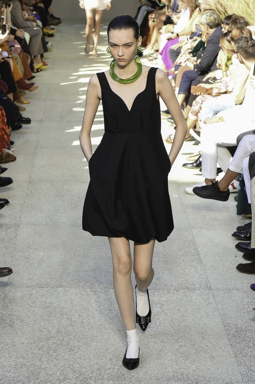 Fashion Week Milan Spring/Summer 2020 look 58 from the Ferragamo collection womenswear