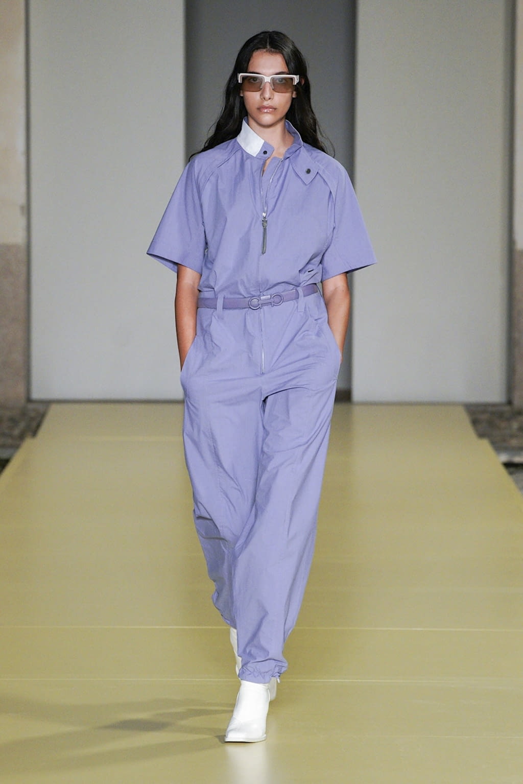 Fashion Week Milan Spring/Summer 2021 look 15 from the Ferragamo collection 女装