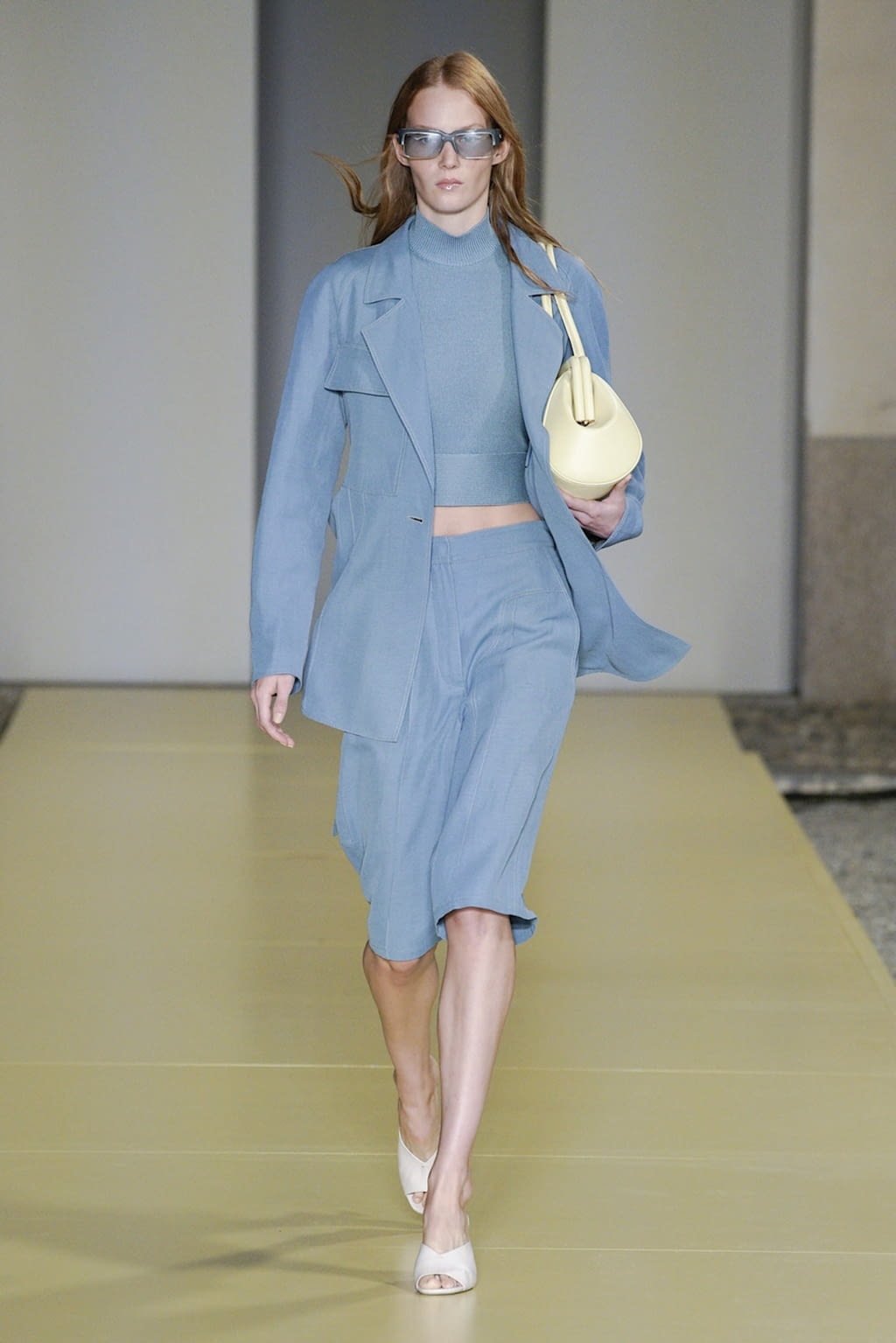Fashion Week Milan Spring/Summer 2021 look 21 from the Ferragamo collection womenswear