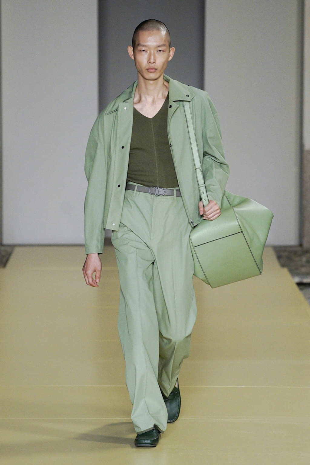 Fashion Week Milan Spring/Summer 2021 look 24 from the Ferragamo collection womenswear