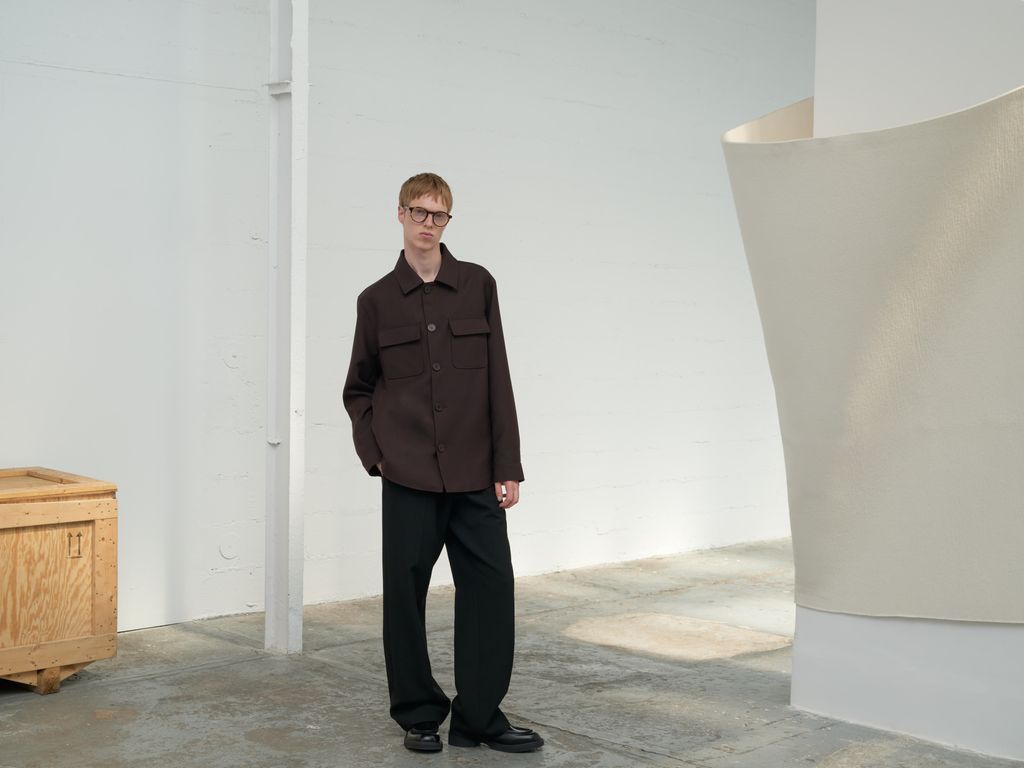 Fashion Week Paris Fall/Winter 2024 look 31 de la collection Sandro womenswear