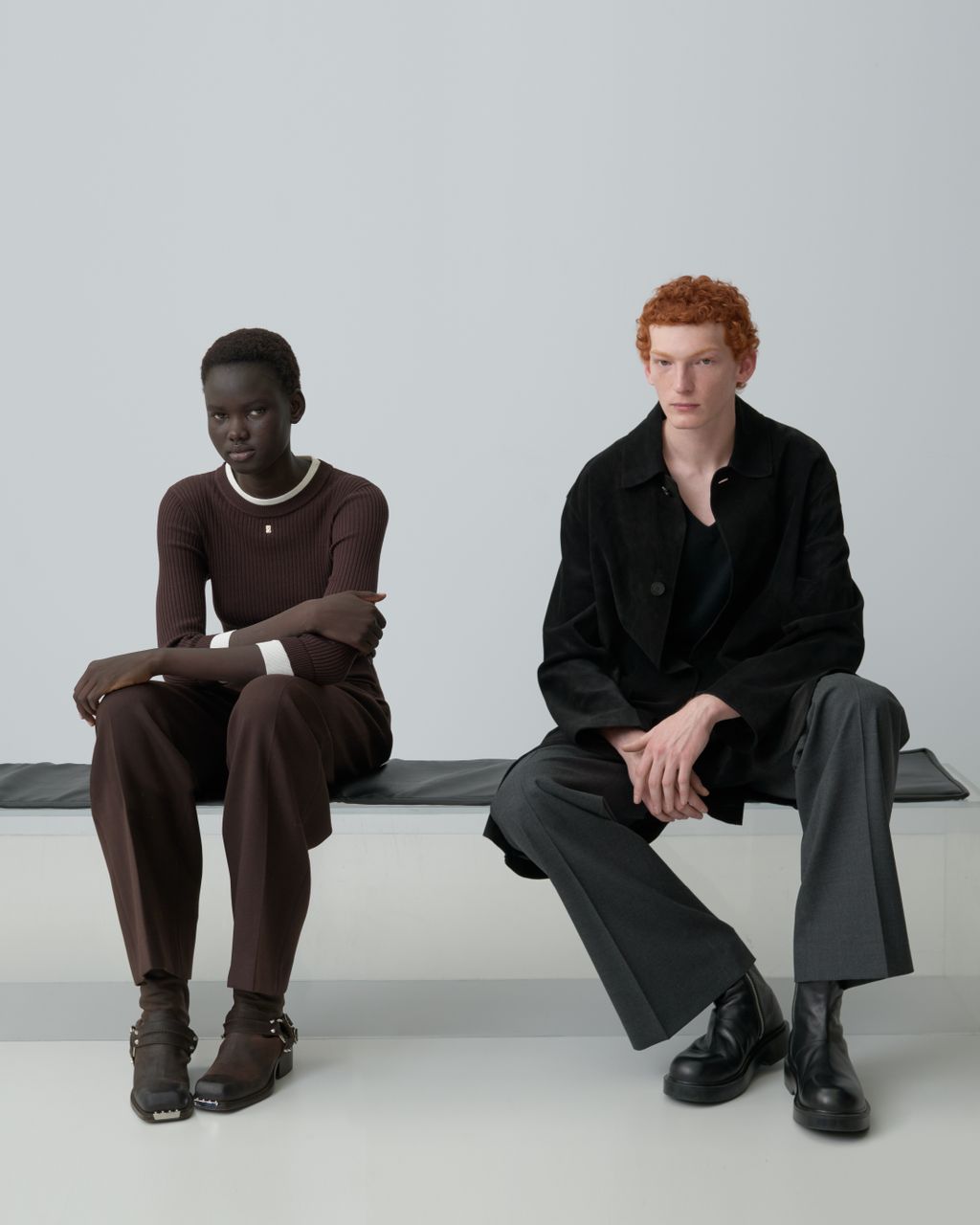 Fashion Week Paris Fall/Winter 2025 look 17 from the Sandro collection womenswear