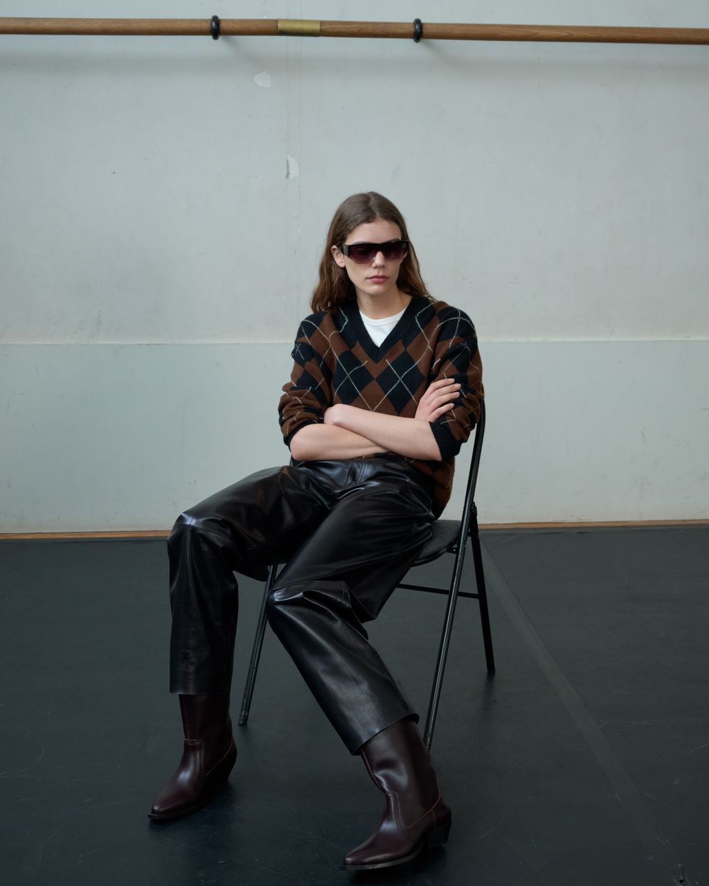 Fashion Week Paris Fall/Winter 2026 look 1 from the Sandro collection 女装