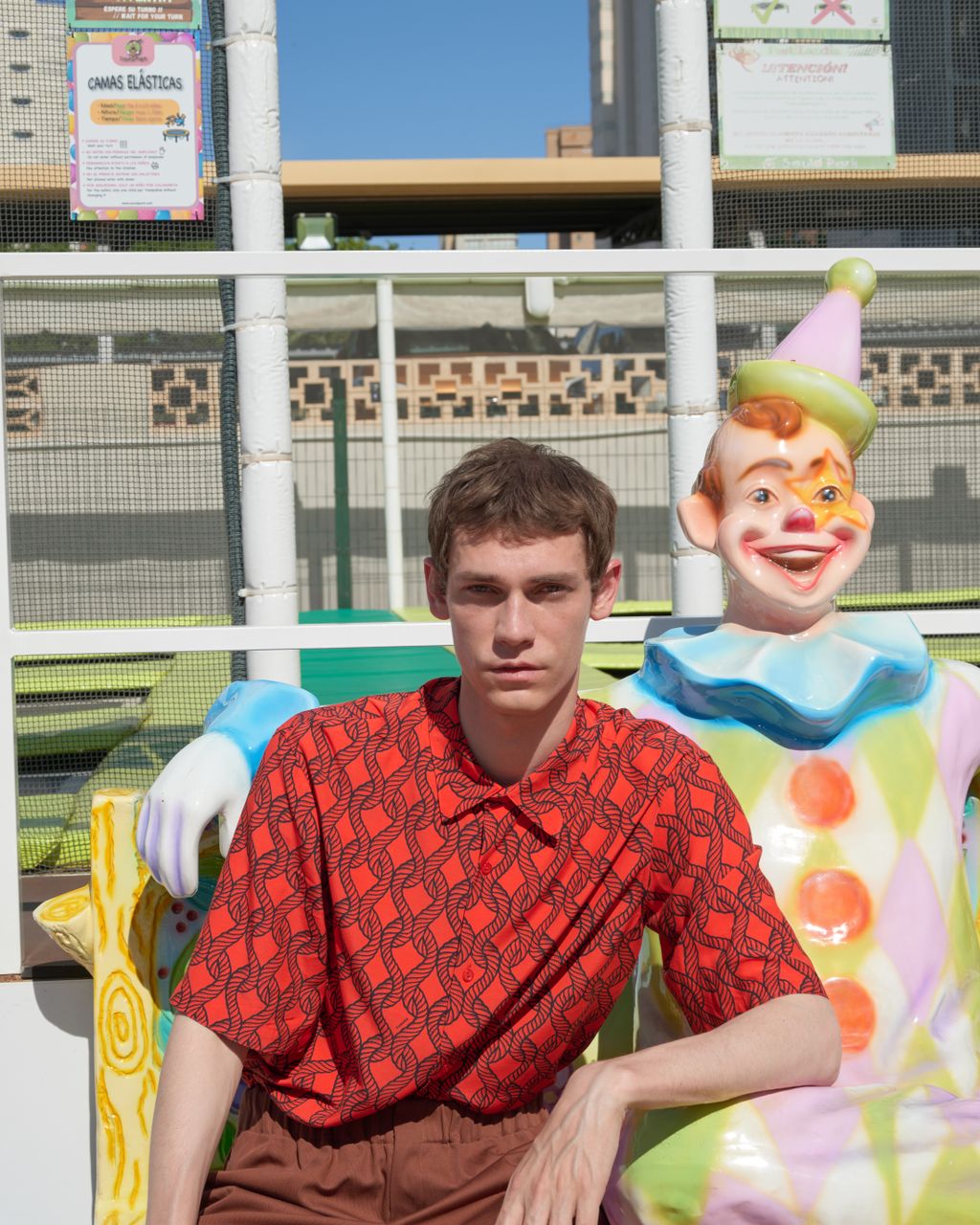 Fashion Week Paris Resort 2026 look 5 de la collection Sandro menswear