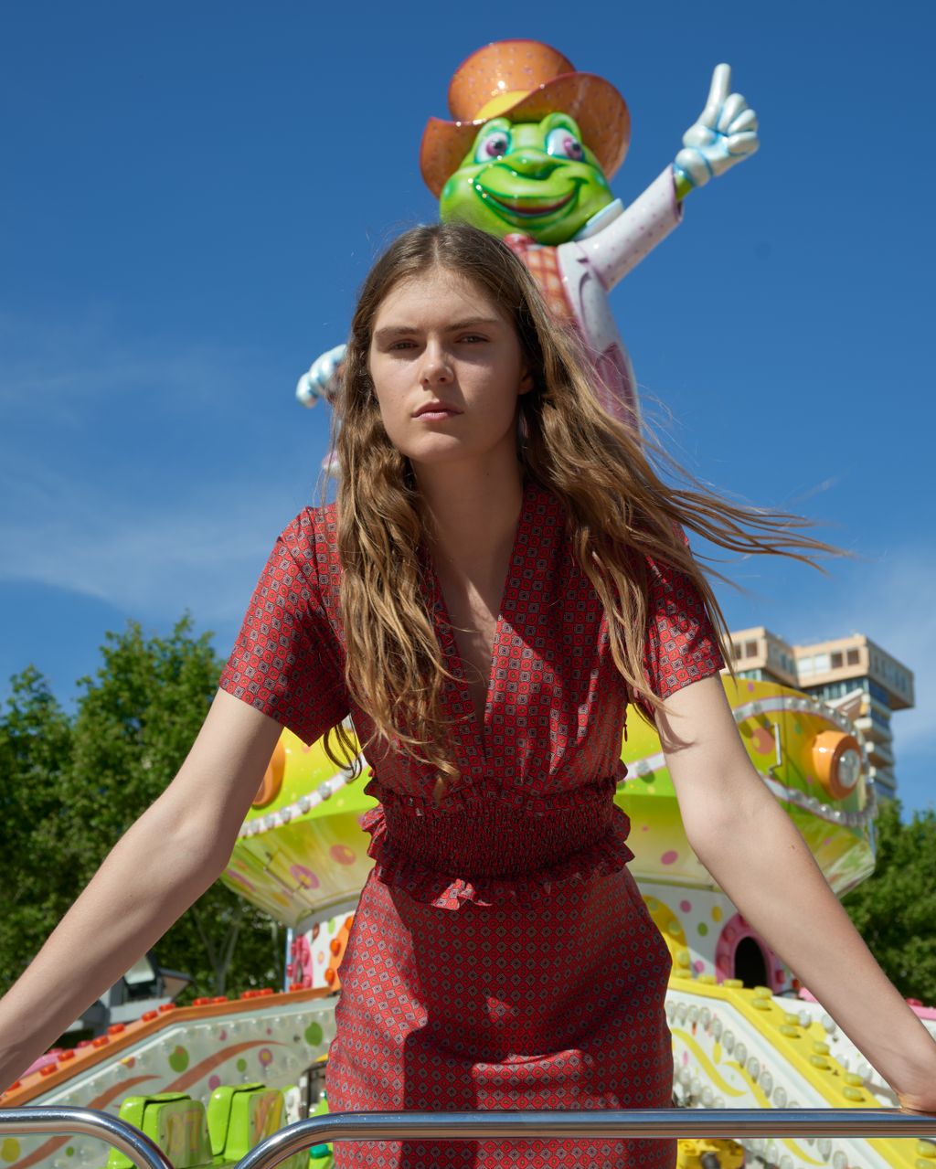 Fashion Week Paris Resort 2026 look 5 from the Sandro collection womenswear