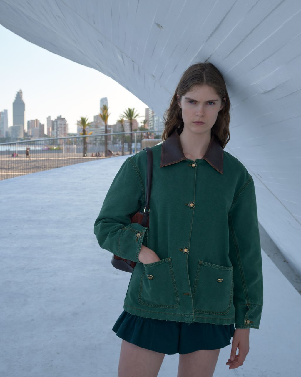 Fashion Week Paris Resort 2026 look 8 from the Sandro collection womenswear