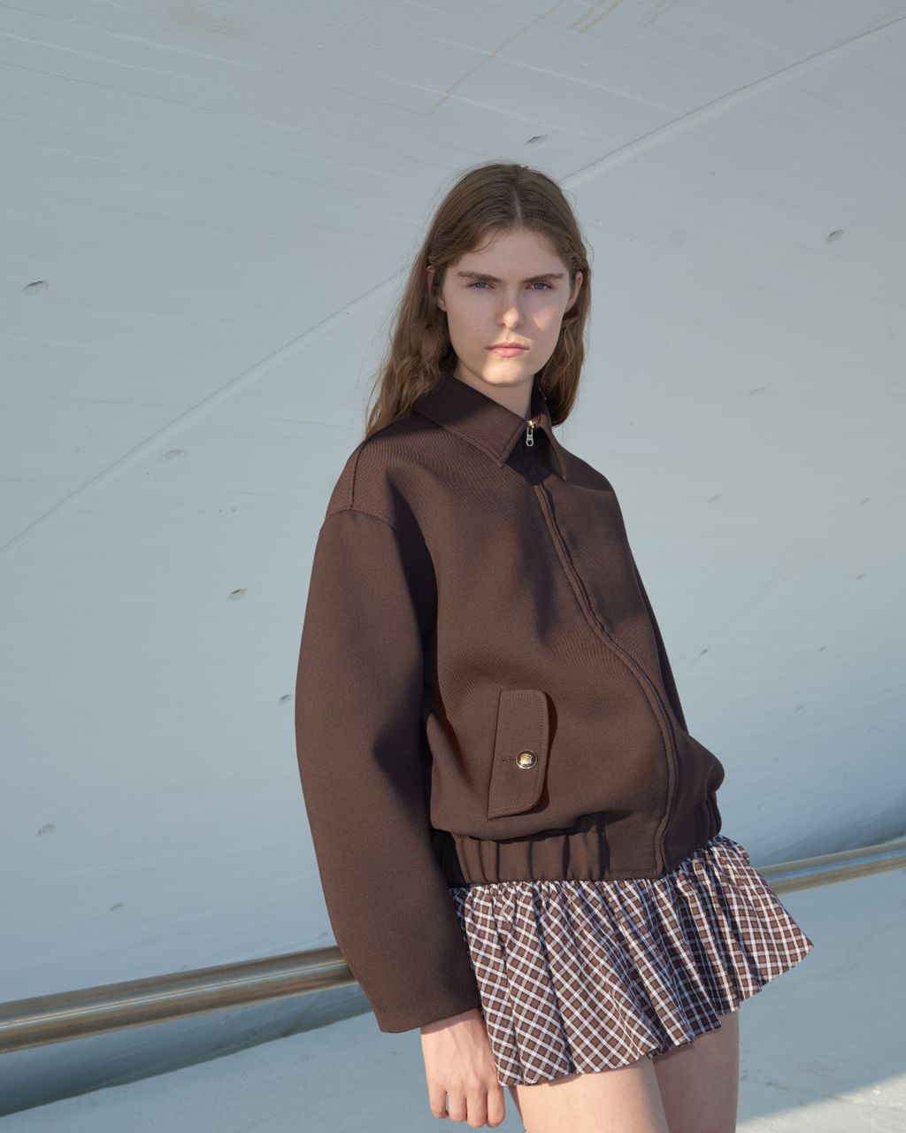 Fashion Week Paris Resort 2026 look 9 from the Sandro collection womenswear