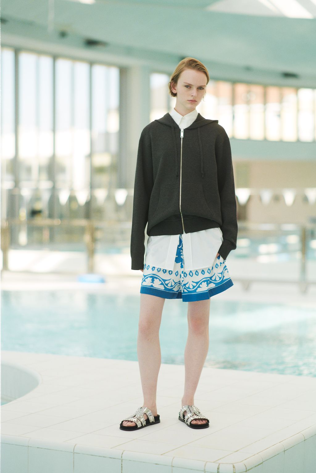 Fashion Week Paris Spring/Summer 2024 look 4 from the Sandro collection 女装