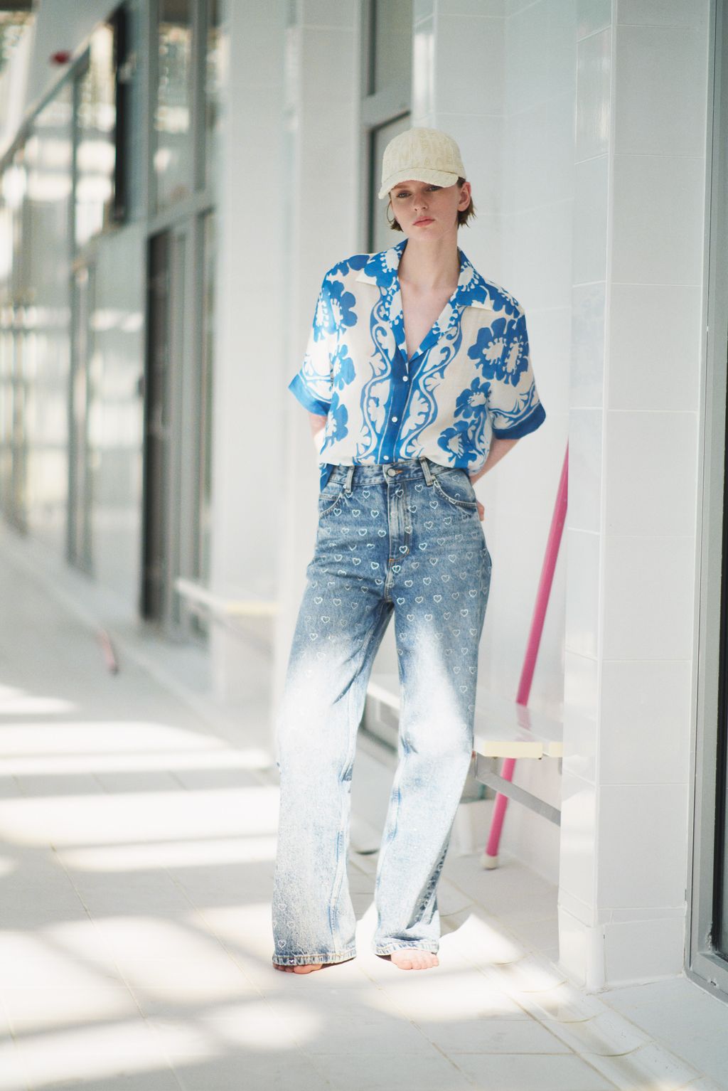 Fashion Week Paris Spring/Summer 2024 look 9 from the Sandro collection 女装