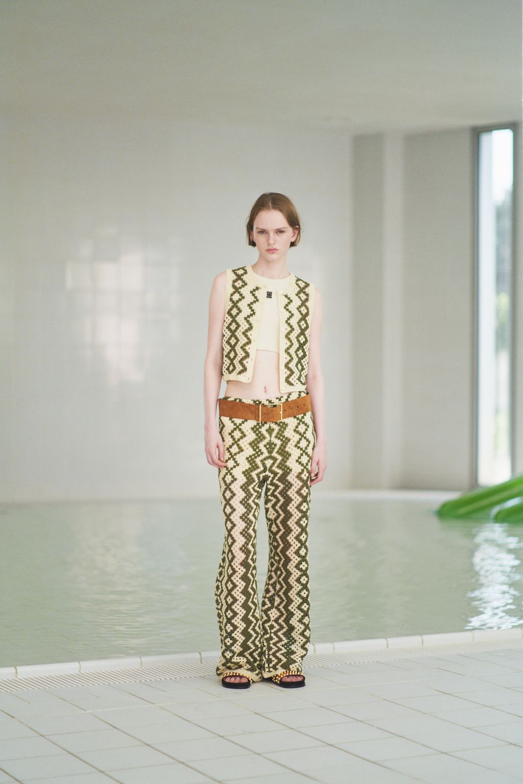 Fashion Week Paris Spring/Summer 2024 look 11 from the Sandro collection 女装