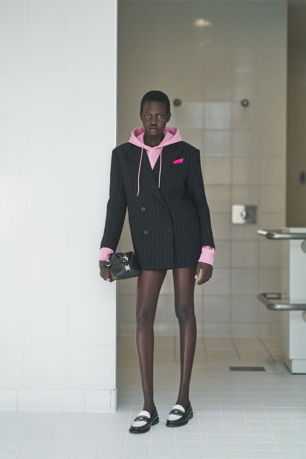 Fashion Week Paris Spring/Summer 2024 look 16 de la collection Sandro womenswear